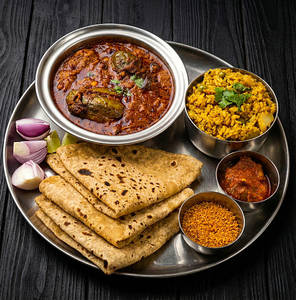 Bharli Vangi Thali