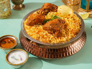 Shahi Chicken Dum Biryani