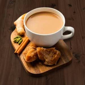 Jaggery Coffee With Milk (Nattusakkarai)