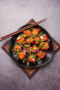 Chilli Paneer Dry