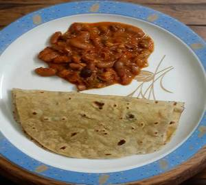 Rajma masala + 3 Butter Tawa Roti