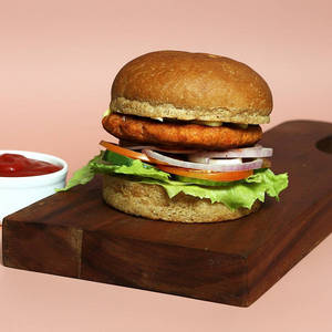 High-protein Tandoori Grilled Chicken Burger