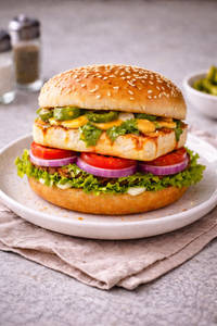 Veg Blast Paneer Burger