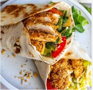 Crunchy Chicken Wrap