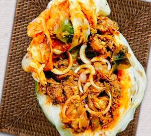 Chicken Kizhi Porotta