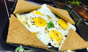 Toast With Sunshine Egg