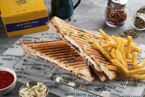 Paneer Chutney Grilled Sandwich