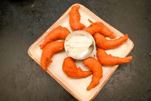 Golden Fried Prawns