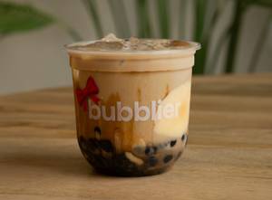 Brown Sugar Milk Tea + Pudding & Tapioca