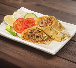 Mutton Double Seekh Kabab Roll