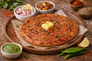 Amritsari Mirchi Lachha Paratha