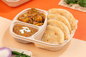 Dal Makhani + Aloo Do Pyaza + Paratha (2pcs)