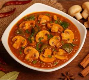 Mushroom Kadhai