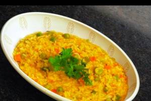 Bihari style mix vegetable khichdi