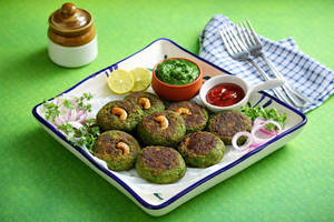 Hara Bhara Kabab (10pc) With Mint Mayo