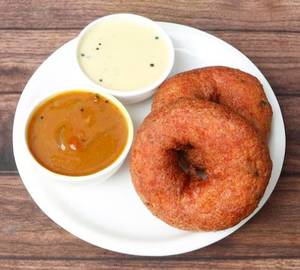 (2) Vada with Sambar                    