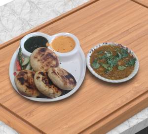 4 Pcs Litti + Chokha