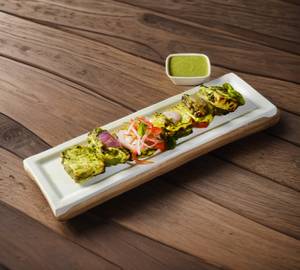 2 hariyali paneer tikka