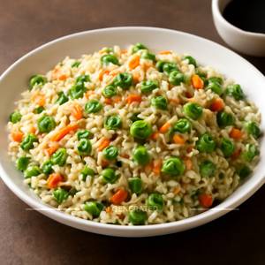 Veg Garlic Fried Rice