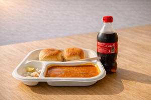 Pav Bhaji + Cold Drink