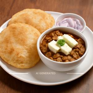 Special Chole Bhature Paneer Wale