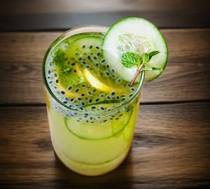Lemon Sabja Seeds Juice 300Ml
