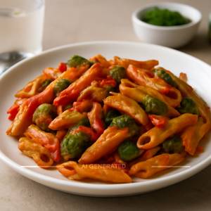 Veg Penne In Red Sauce