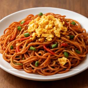 Egg Chilli Garlic Noodles
