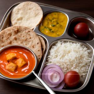 Panner Butter Masala Thali