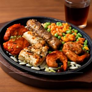 Non Veg Mix Grill Sizzler