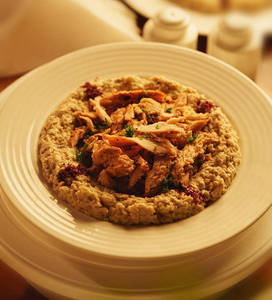 Muttabal With Chicken