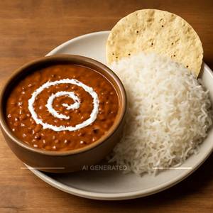 Dal Makhani-rice Combo