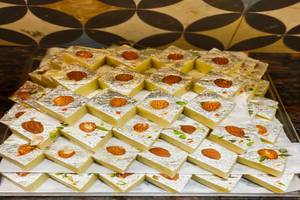 Khoya Badam Burfi