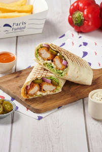 Buffalo Fried Chicken & Jalapeno Wrap