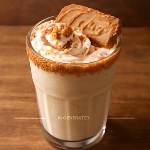Lotus biscoff thickshake
