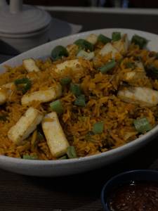 Veg Paneer Schezwan Rice
