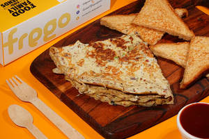 Plain Cheese Oregano Omelette