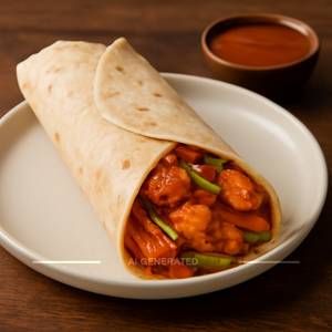 Peri Peri Paneer Wrap