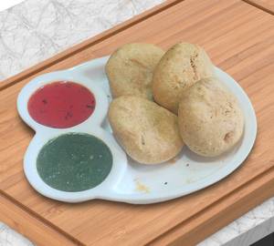 4 Pcs Satu Kachori+ Chatni