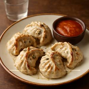 Afghani Chicken Momos