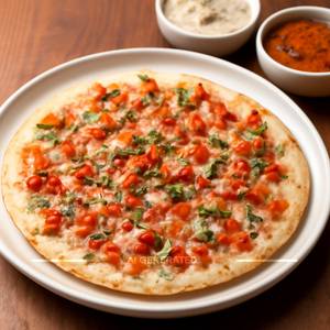 Tomato Onion Uttapam