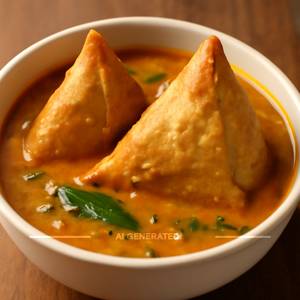 Sambhar Samosa