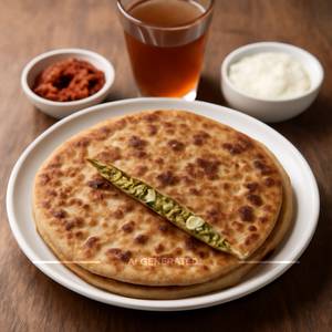 Stuffed Paneer Paratha