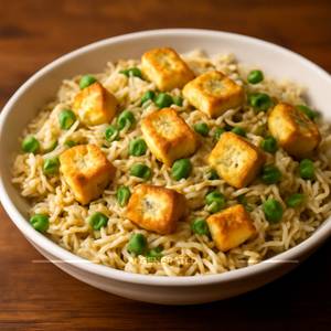 Paneer Garlic Fried Rice