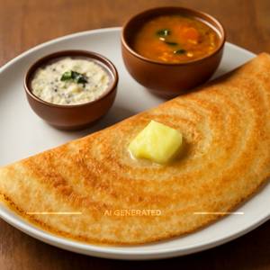 Butter Plain Dosa