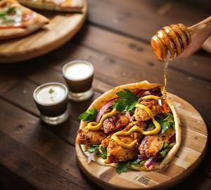 Honey mustard shawarma