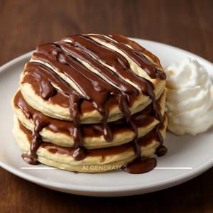 Triple Chocolate Pancake