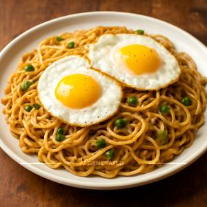 Egg Garlic Noodles