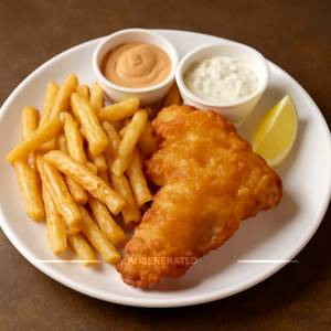 Old School Fish And Chips