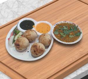 4 Pcs Special Litti + Chokha